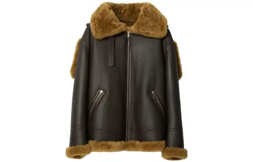 Burberry Shearling Aviator leather jacket