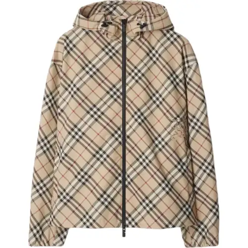 Burberry reversible check jacket