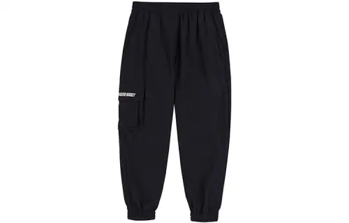 Li Ning X Disney Casual Pants Men's Black Moderate Cargo Pants