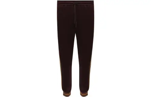 GUCCI FW21 Knitted Sweatpants Men's Coffee