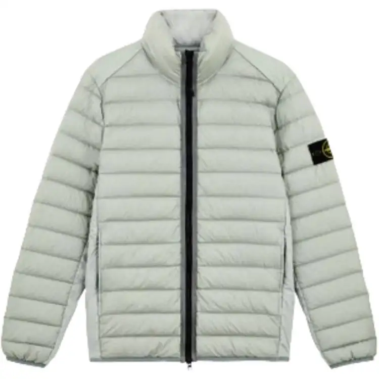 STONE ISLAND Zip-Up High Neck Padded Jacket