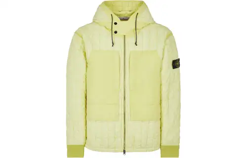 STONE ISLAND SS24 Jackets & Coats Men's Lemon Yellow