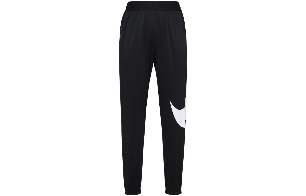 Nike Knitted Sweatpants Men's Black Moderate Cuffed Pants