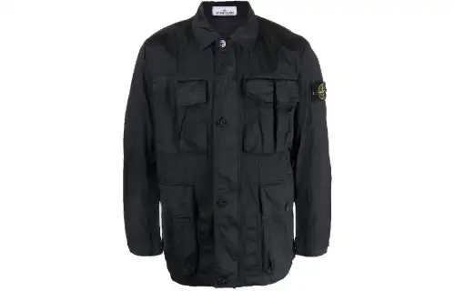 STONE ISLAND Compass badge Lightweight Windbreaker