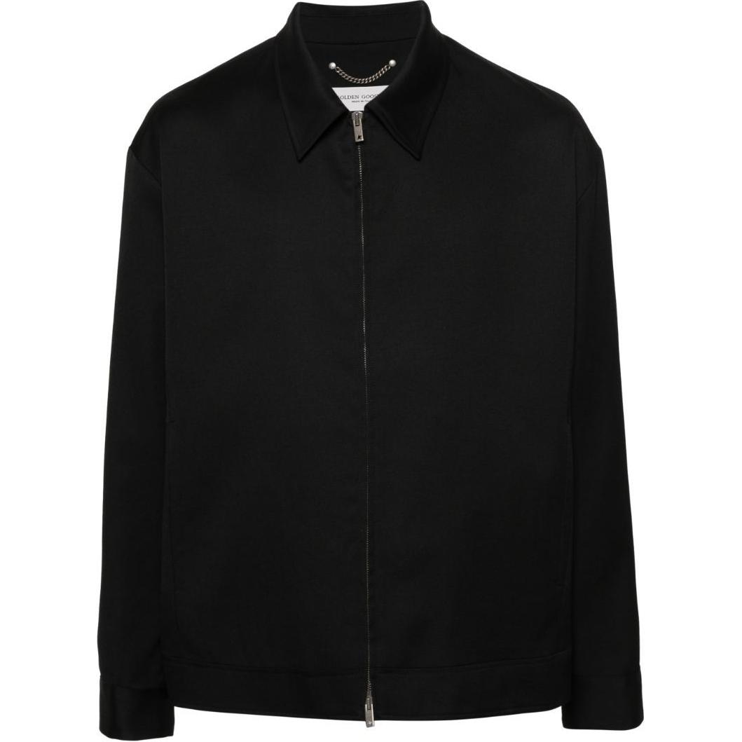 Мужская куртка Golden Golden Goose SS24 (черная)