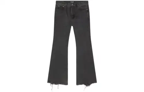 Balenciaga SS22 Jeans Loose Fit Men's Black