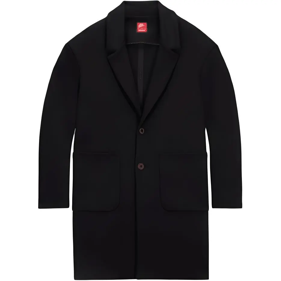 Nike Trench Coats Men's Black Lapel Moderate