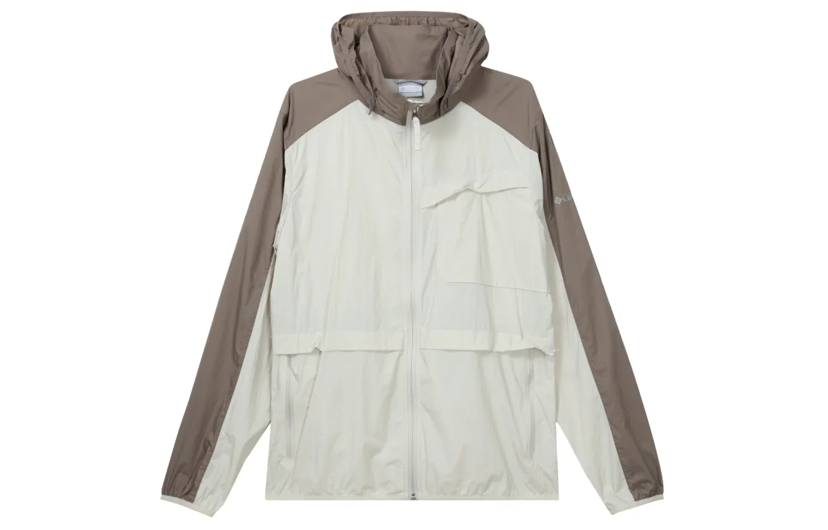 Columbia Jackets & Coats Men's Coffee/White