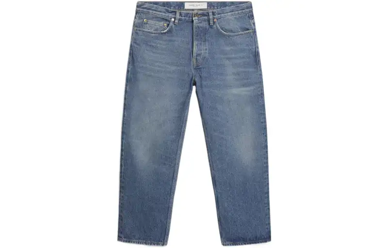 Golden Goose Jeans Men's Blue Moderate Other