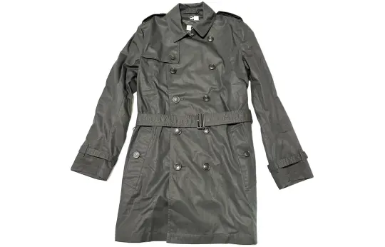 Burberry Trench Coat Men's Black