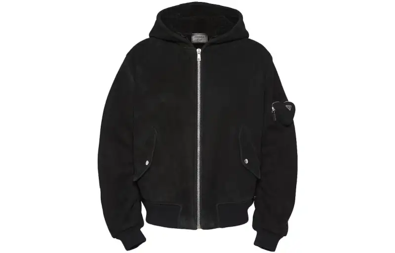 PRADA 2010s Suede Jacket