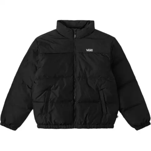 Vans Down Jackets Unisex Black Thickened Other