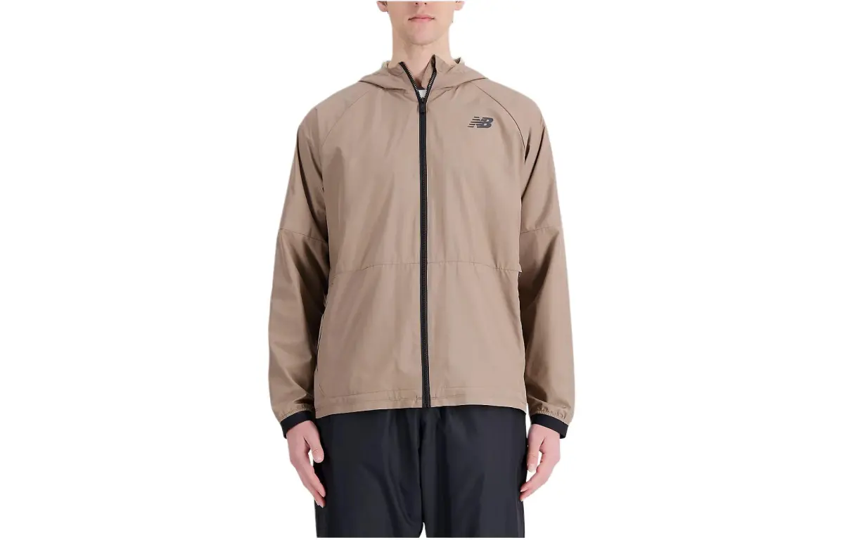 New Balance Jackets & Coats Men's Oyster Mushroom