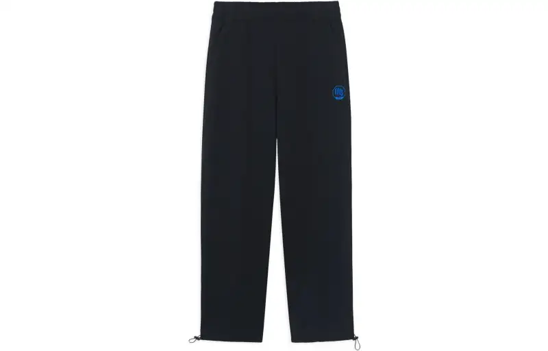 Li Ning BADFIVE Knitted Sweatpants Men's Black Moderate Straight Fit Pants