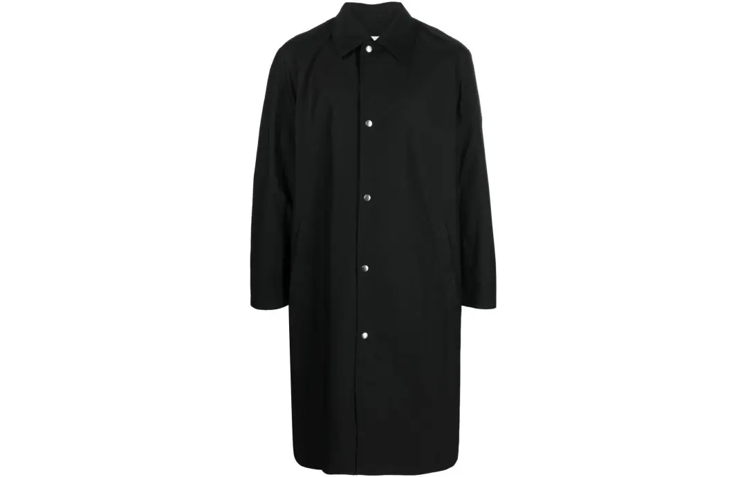 JIL SANDER Button Up Long Coat