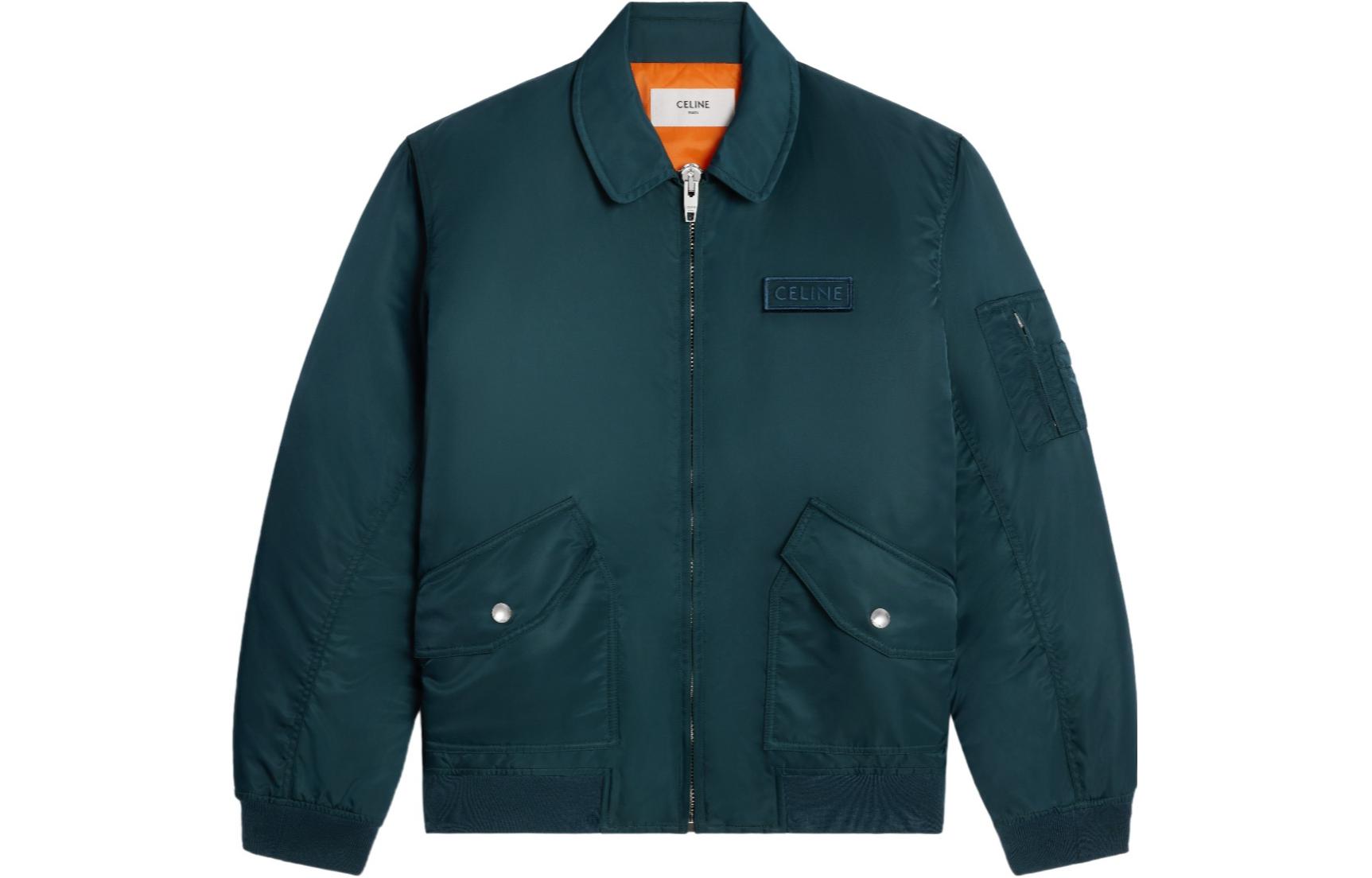 CELINE Bomber Jacket In Nylon