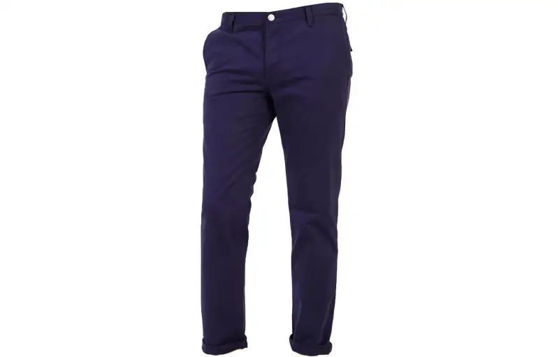 GUCCI Casual Pants Men's Blue Moderate Straight Fit Pants