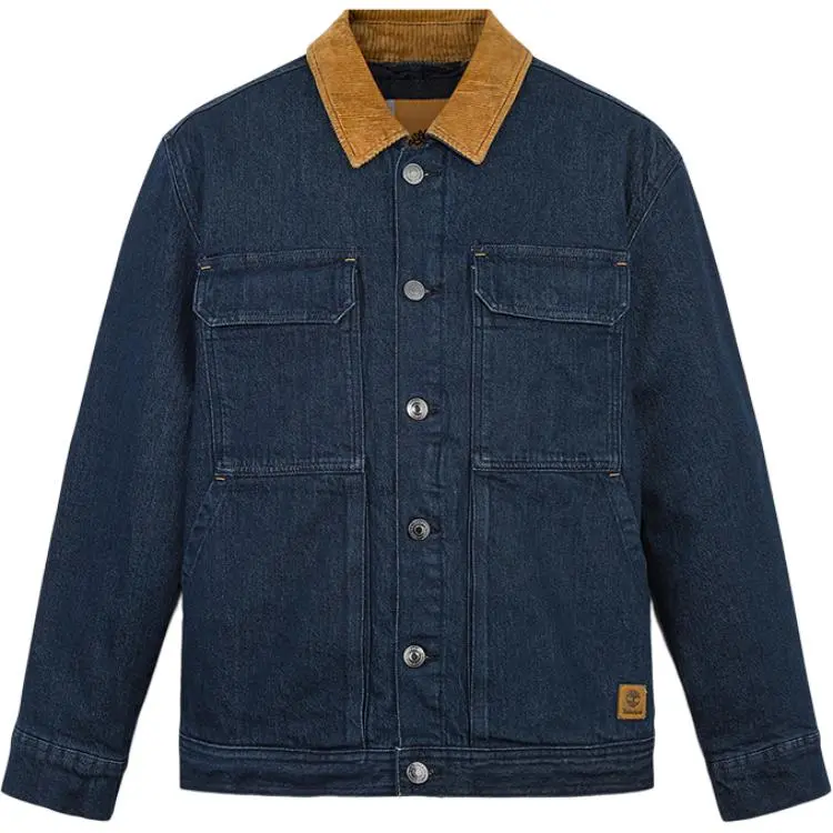 Timberland Puffer Jacket Men's Aqua Mill Blue