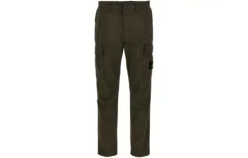 STONE ISLAND Cargo Pants Men's Green