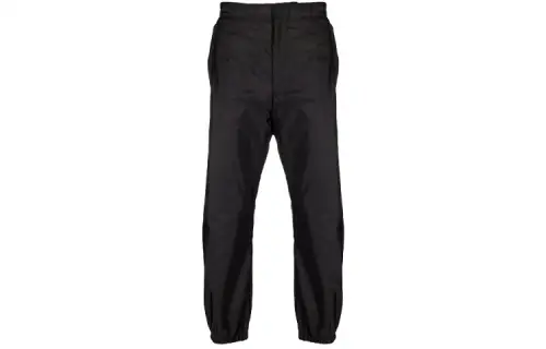 PRADA Casual Pants Men's Black Moderate Straight Fit Pants