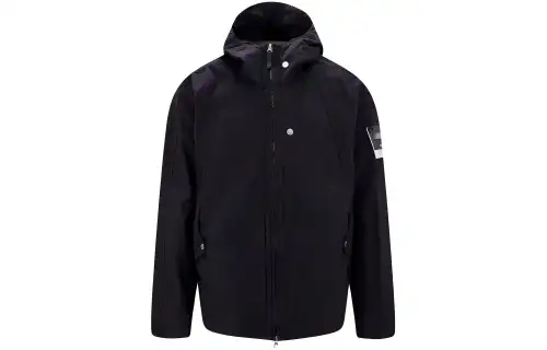 STONE ISLAND STONE ISLAND SS23 Parka Coat Unisex Black