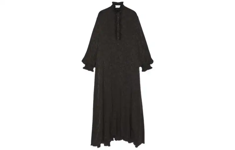 SAINT LAURENT SS22 Cloak Men's Black