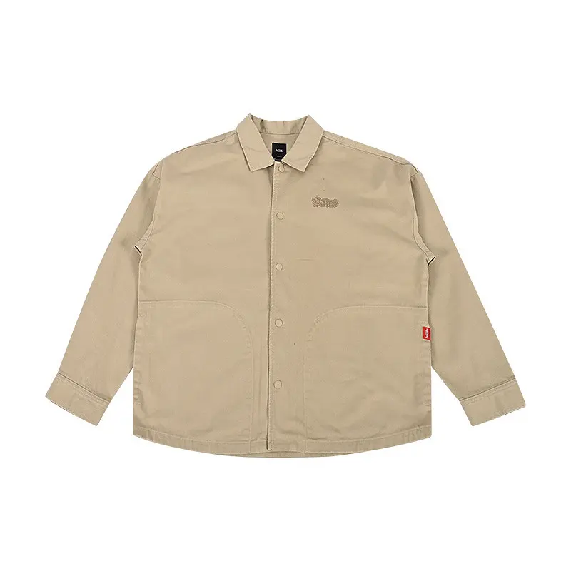 Vans Jackets Men's Brown Lapel Moderate Other