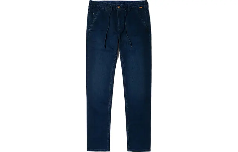 Timberland Jeans Men's Blue Moderate Tapered Pants