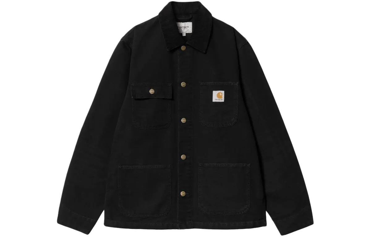 Carhartt WIP SS24 Michigan Coat Summer Jackets & Coats Men's Black