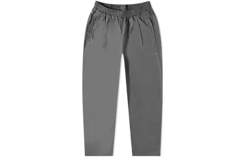 Adidas Originals Knitted Sweatpants Men's Dark Gray Moderate Straight Fit Pants