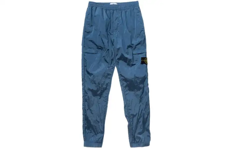 STONE ISLAND SS22 Casual Pants Men's Blue