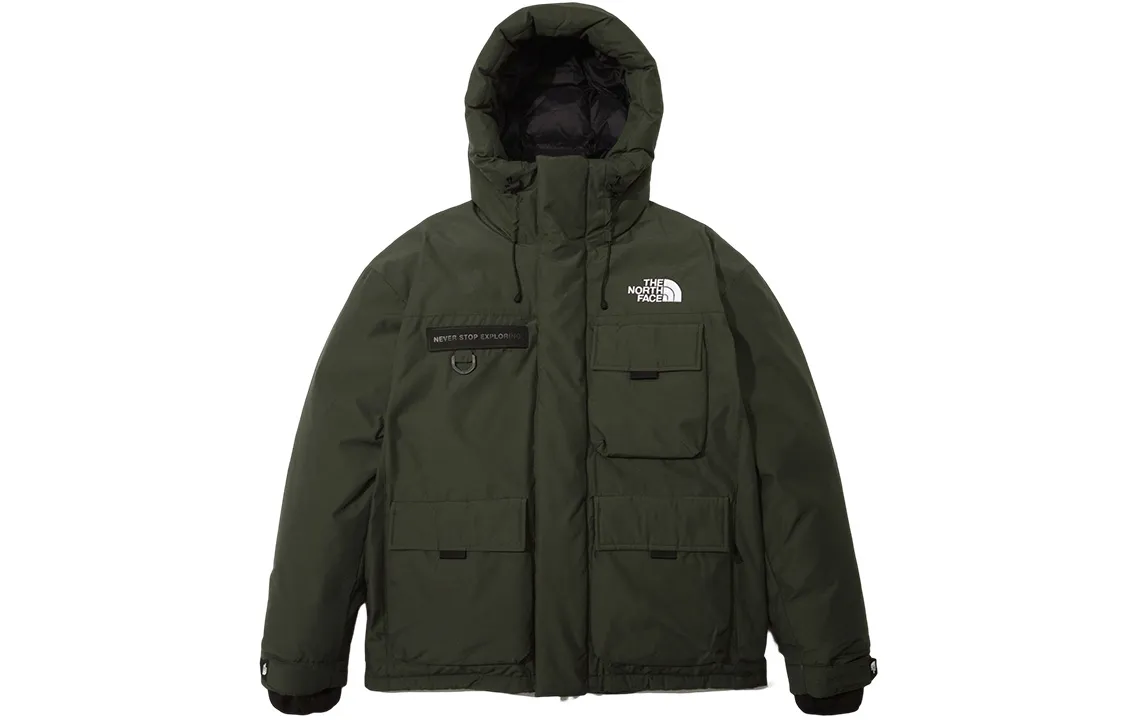 THE NORTH FACE Puffer Jacket Winter Unisex Army Green