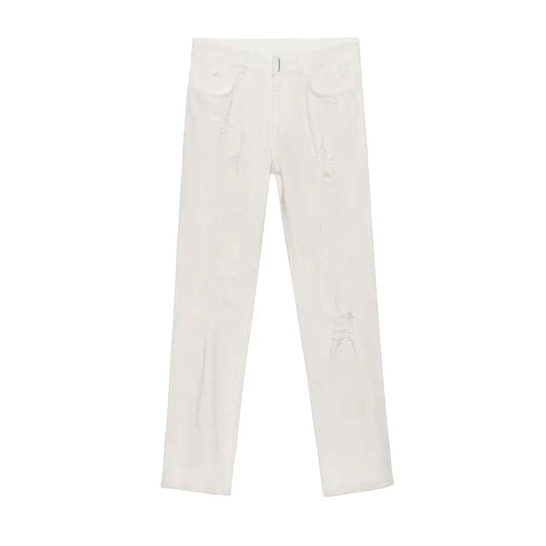 Givenchy Destroyed Slim-Fit Jeans