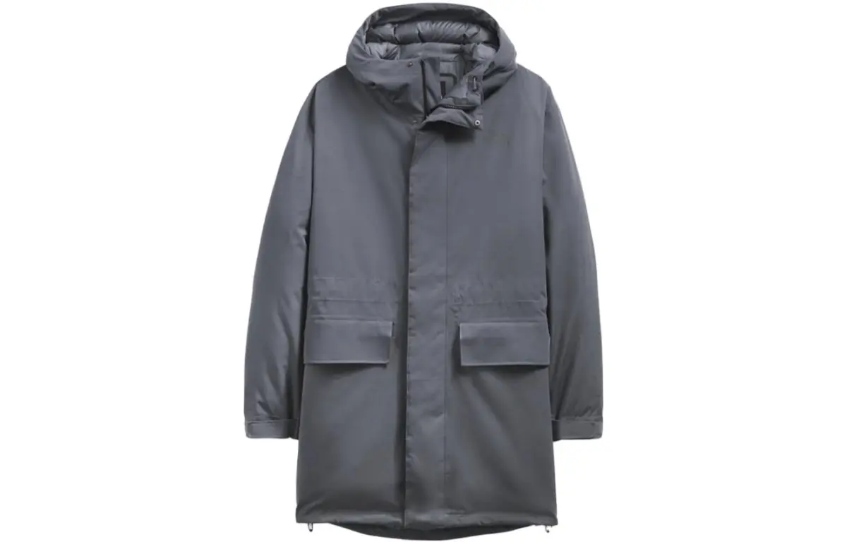 THE NORTH FACE Parka Coat Unisex Gray