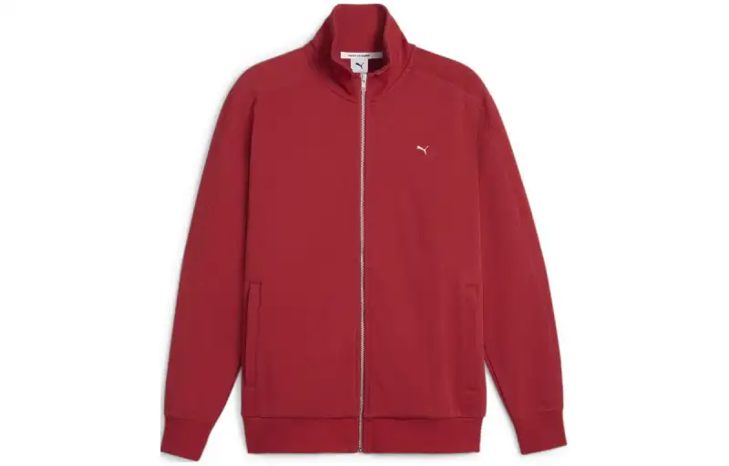 PUMA MMQ Jackets Men's Red Stand Collar Moderate Other
