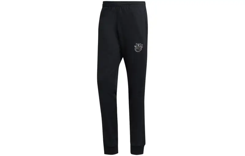 Adidas Originals SST Knitted Sweatpants Men's Black Moderate Cuffed Pants