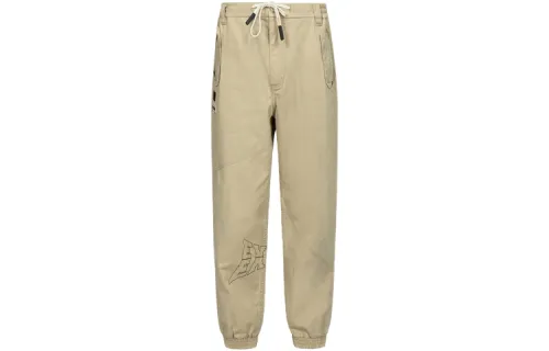 EVISU Jeans Men's Apricot Moderate Cuffed Pants