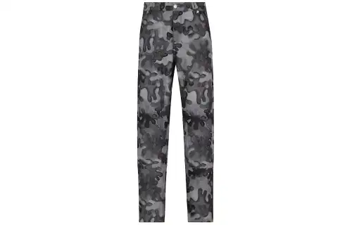 DIOR Monogram Straight Leg Jeans