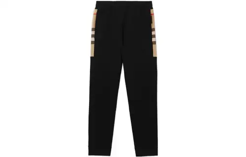 Burberry Knitted Sweatpants Men's Black