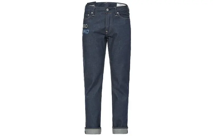 EVISU Jeans Men's Denim Blue Moderate Straight Fit Pants