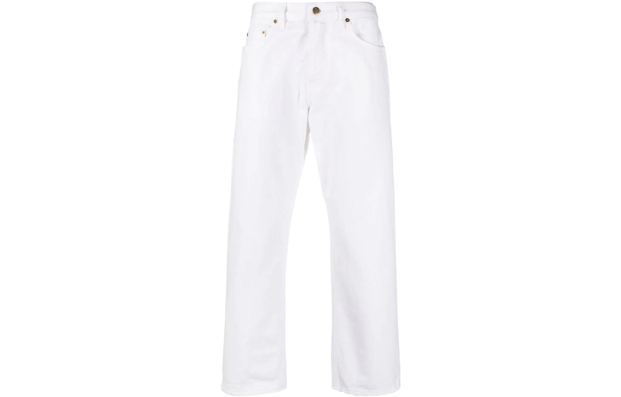 Мужские джинсы Golden Goose FW22 (бежевые)