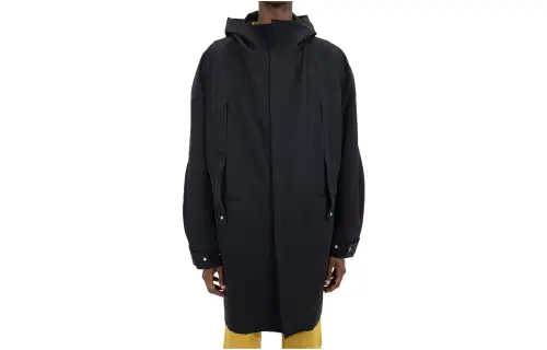 ASICS X KIKO KOSTADINOV Kiko Kostadinov Co Branded Parka Coats Unisex Black Hooded Moderate