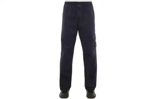 STONE ISLAND Cargo Pants Men's Dark Blue Moderate