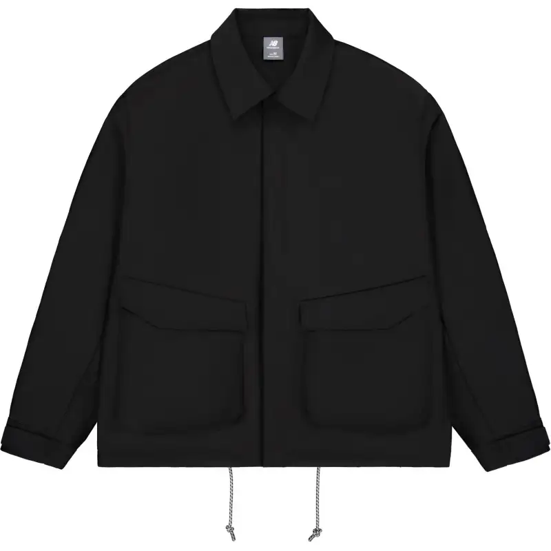 New Balance NB Grey Jacket Unisex Black