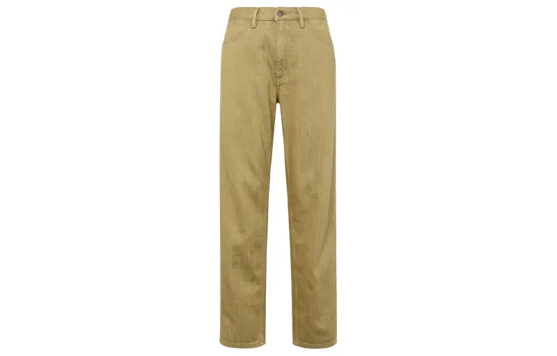 UNIQLO Jeans Men's Dark Beige Moderate Straight Fit Pants