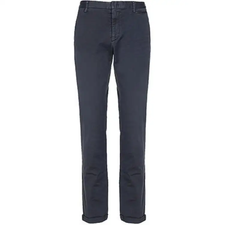 PRADA Jeans Men's Dark Blue Moderate Straight Fit Pants