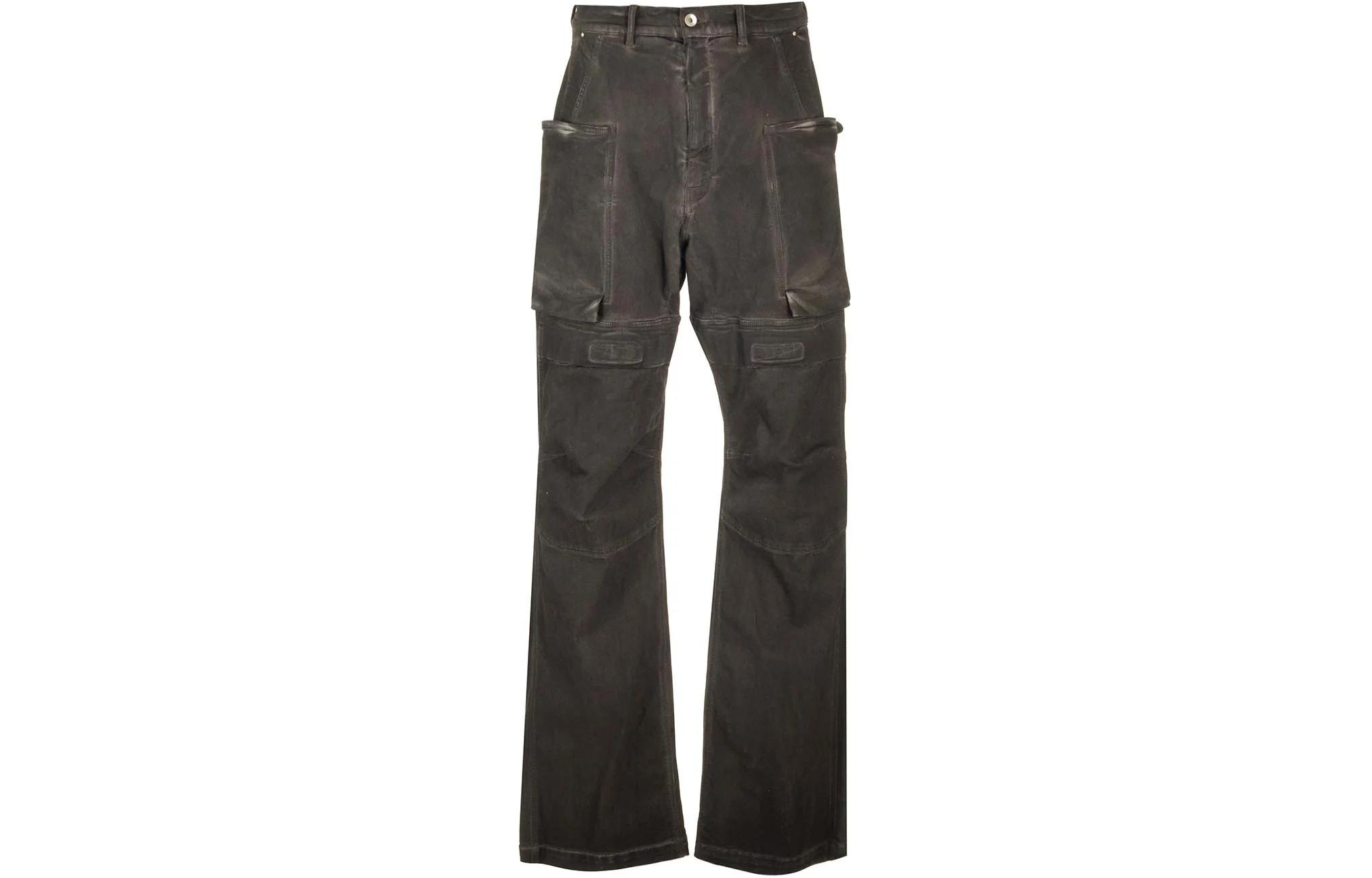 RICK OWENS Denim Stefan Cargo Pants
