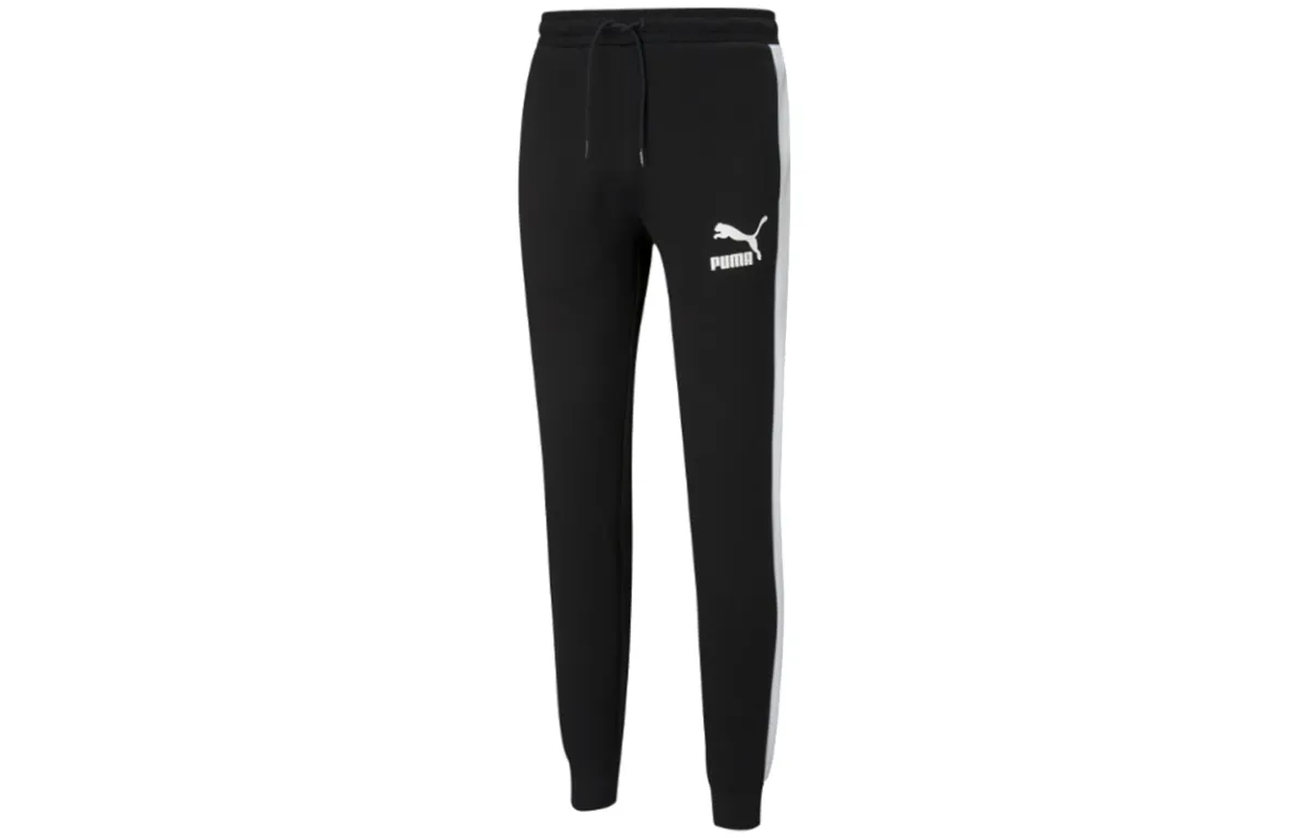 PUMA ICONIC T7 Knitted Sweatpants Men's Black