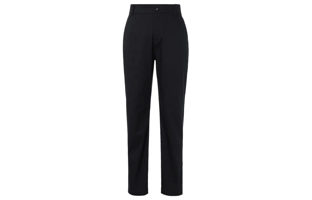 Nike Knitted Sweatpants Men's Black Moderate Straight Fit Pants