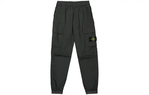 STONE ISLAND Logo Patch Slim Pants